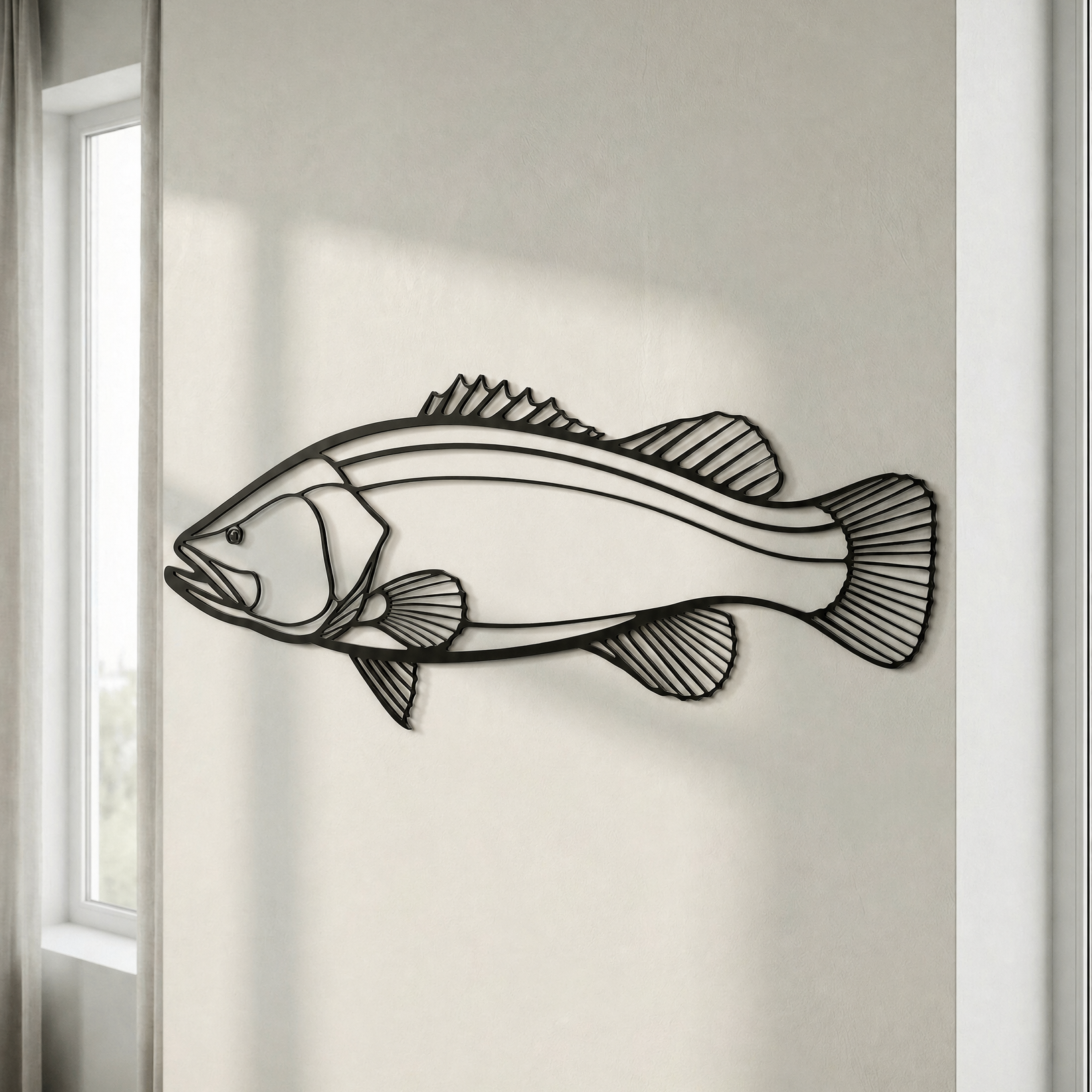 Murray Cod - Metal Wall Art