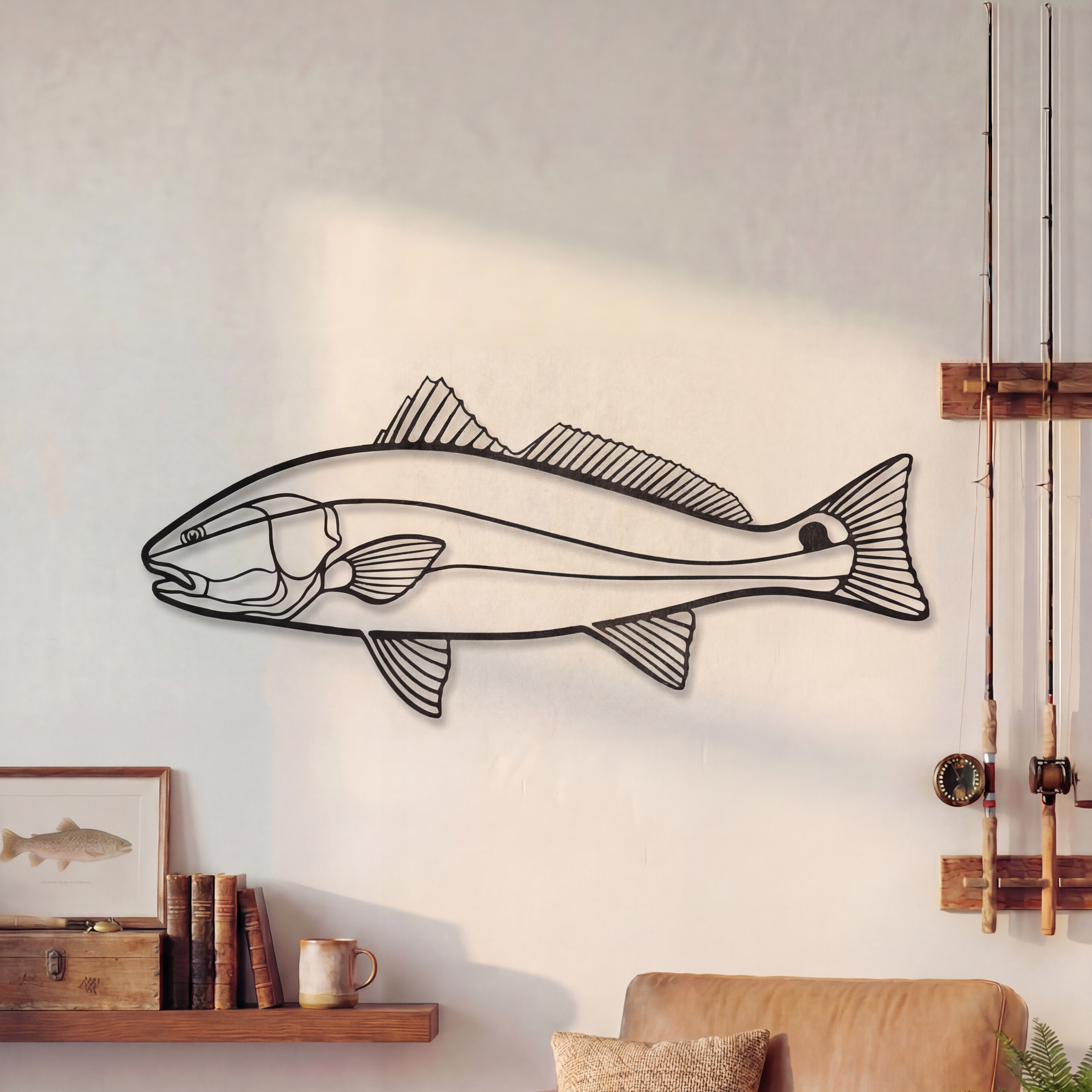Redfish - Metal Wall Art