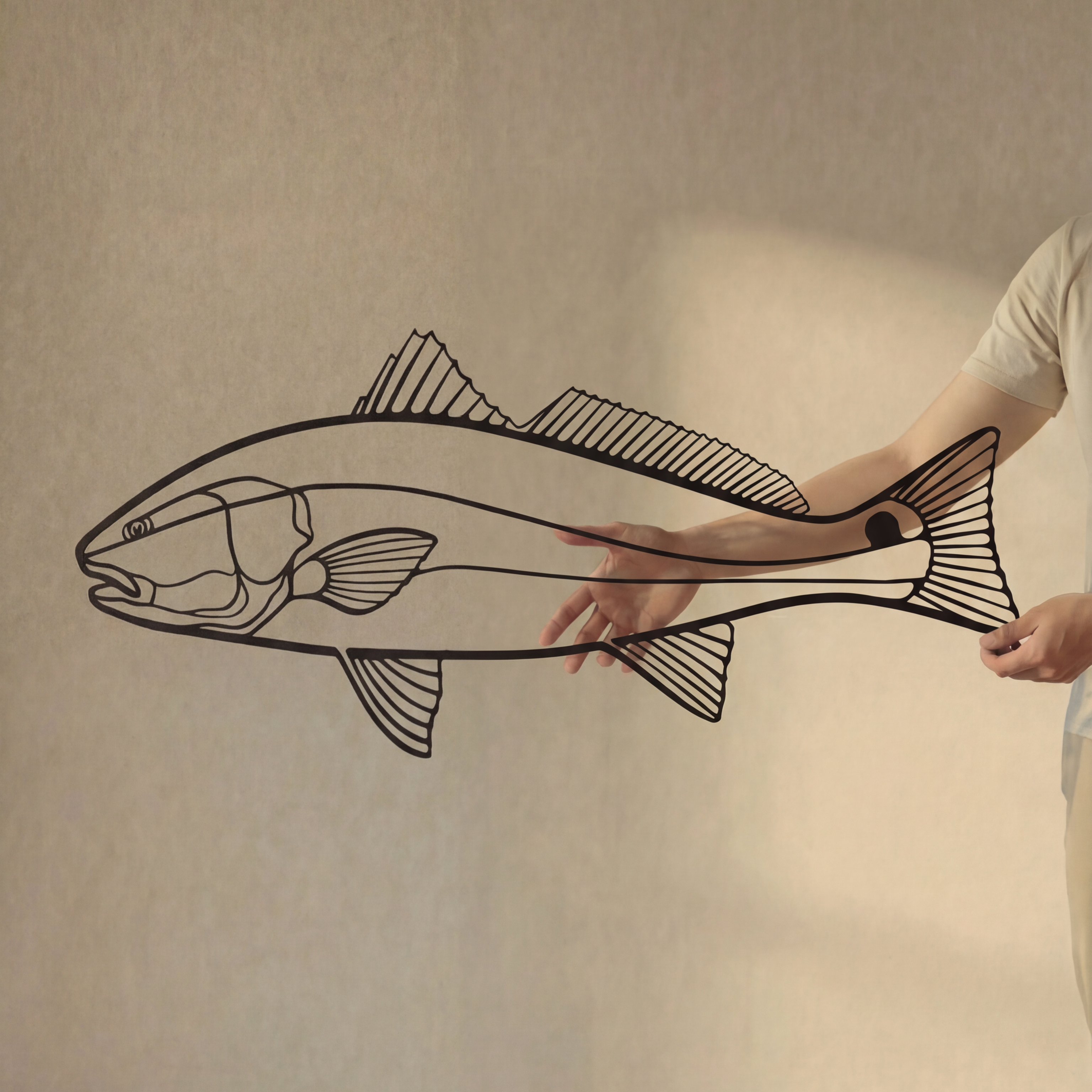 Redfish - Metal Wall Art