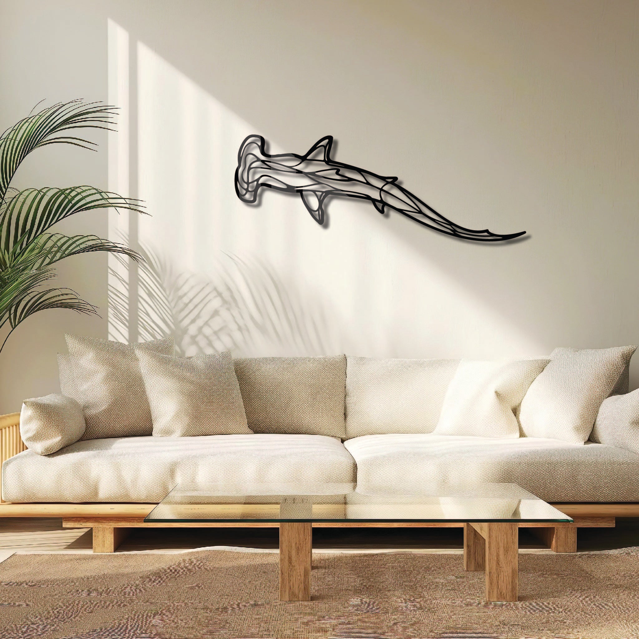 Hammerhead Shark - Metal Wall Art