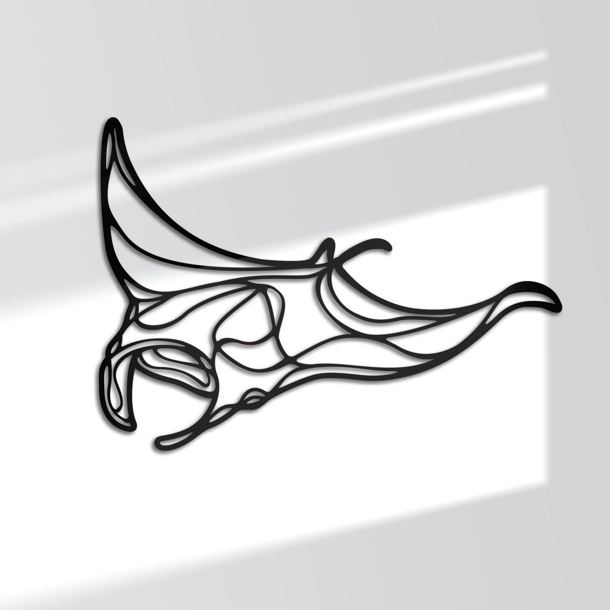 Mantaray - Metal Wall Art