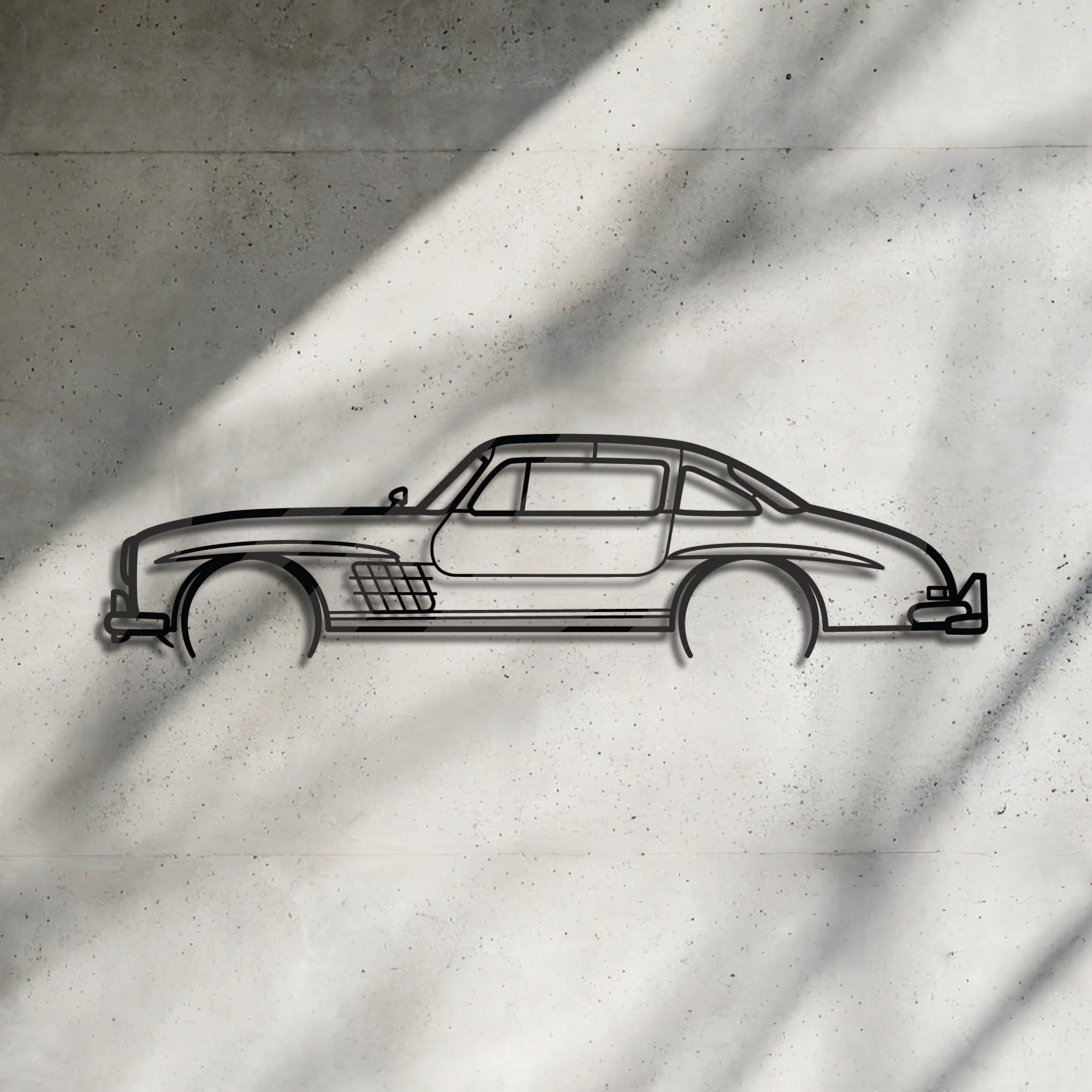 Mercedes 300 SL - Metal Wall Art