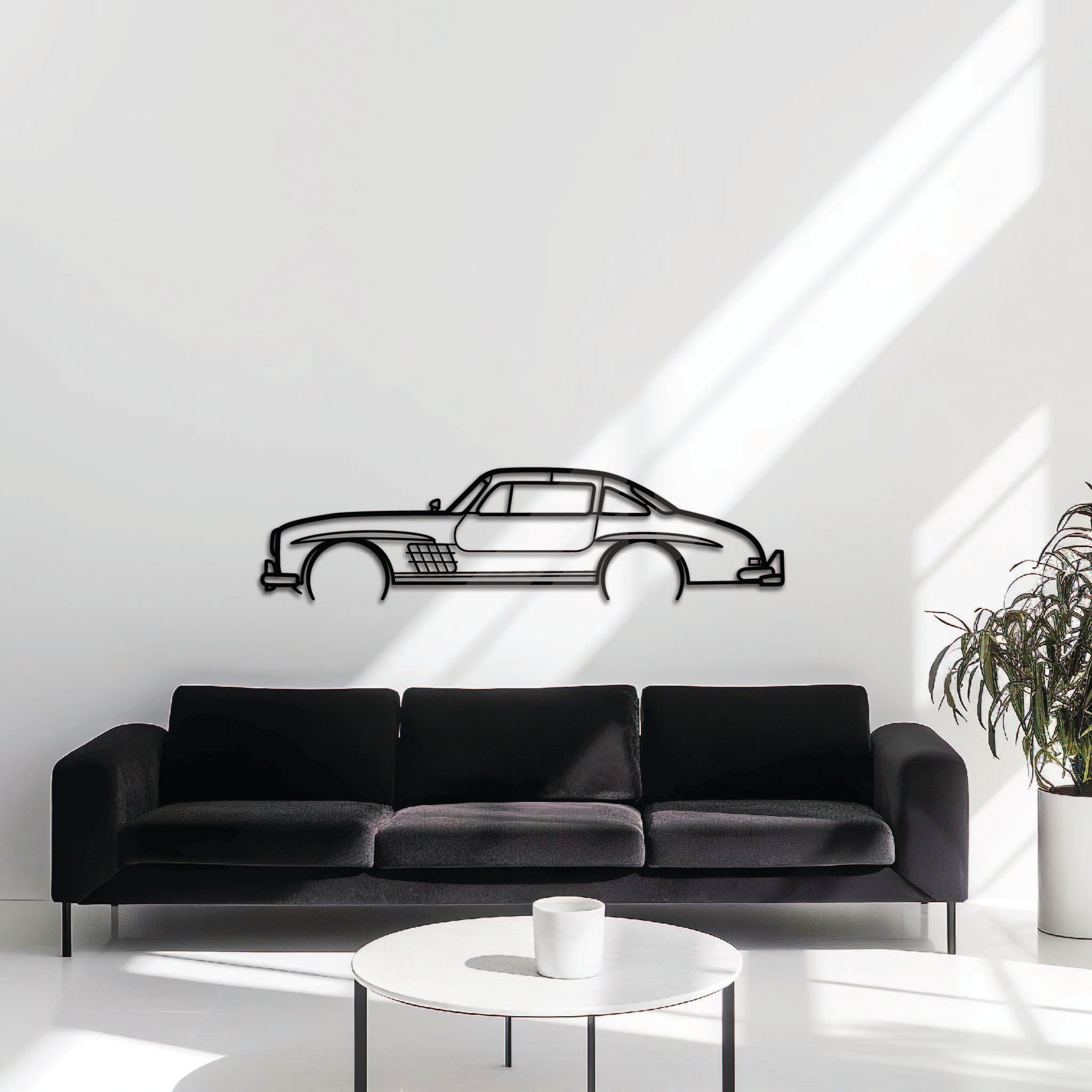 Mercedes 300 SL - Metal Wall Art