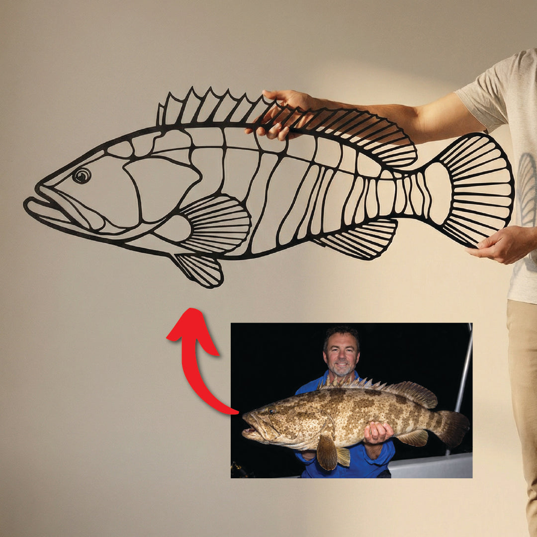 Custom Fish - Metal Wall Art