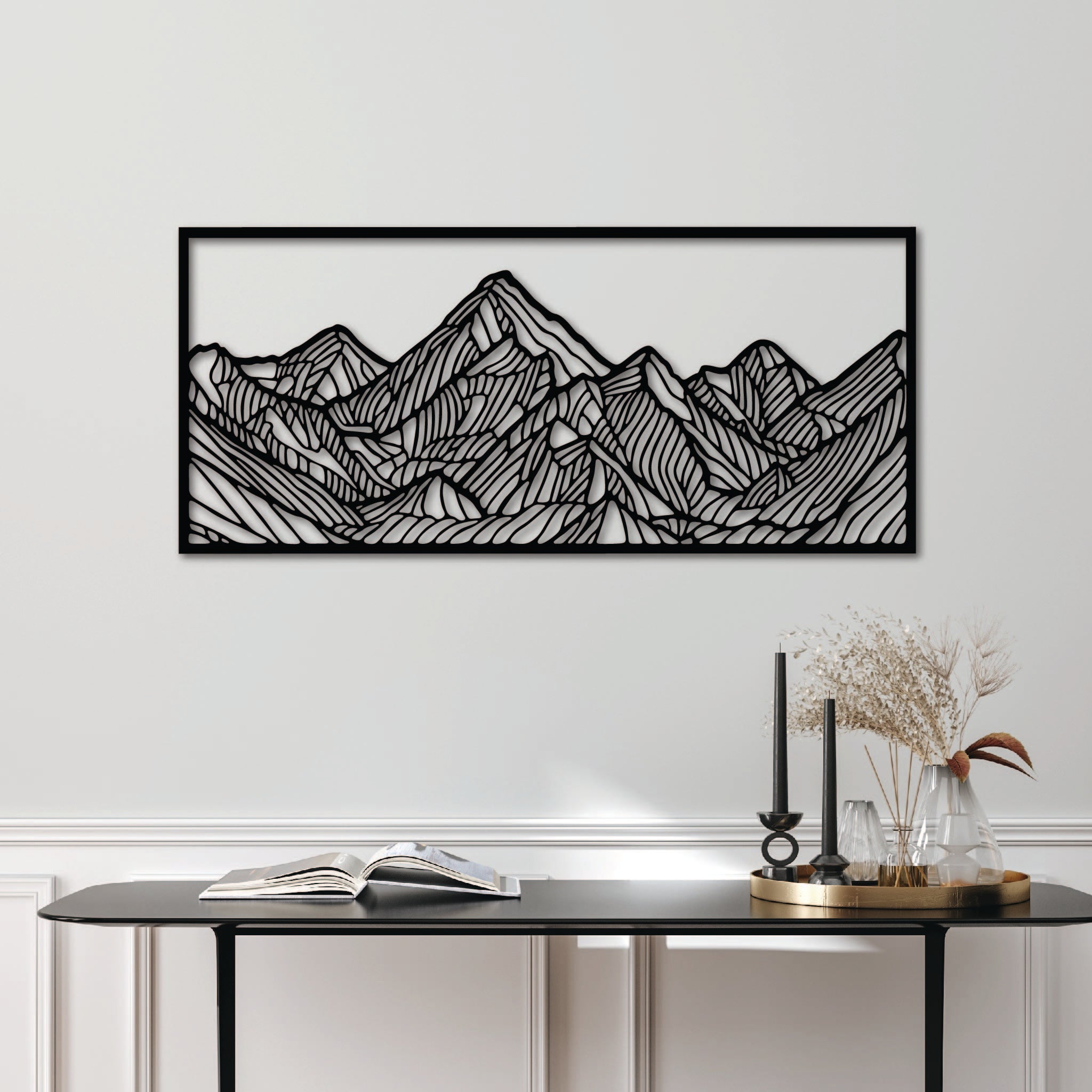 Himalayan Mountains - Metal Wall Art