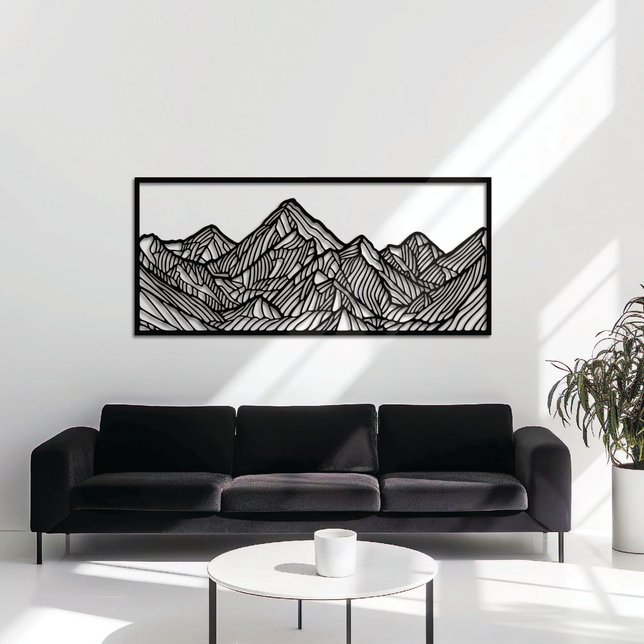 Himalayan Mountains - Metal Wall Art