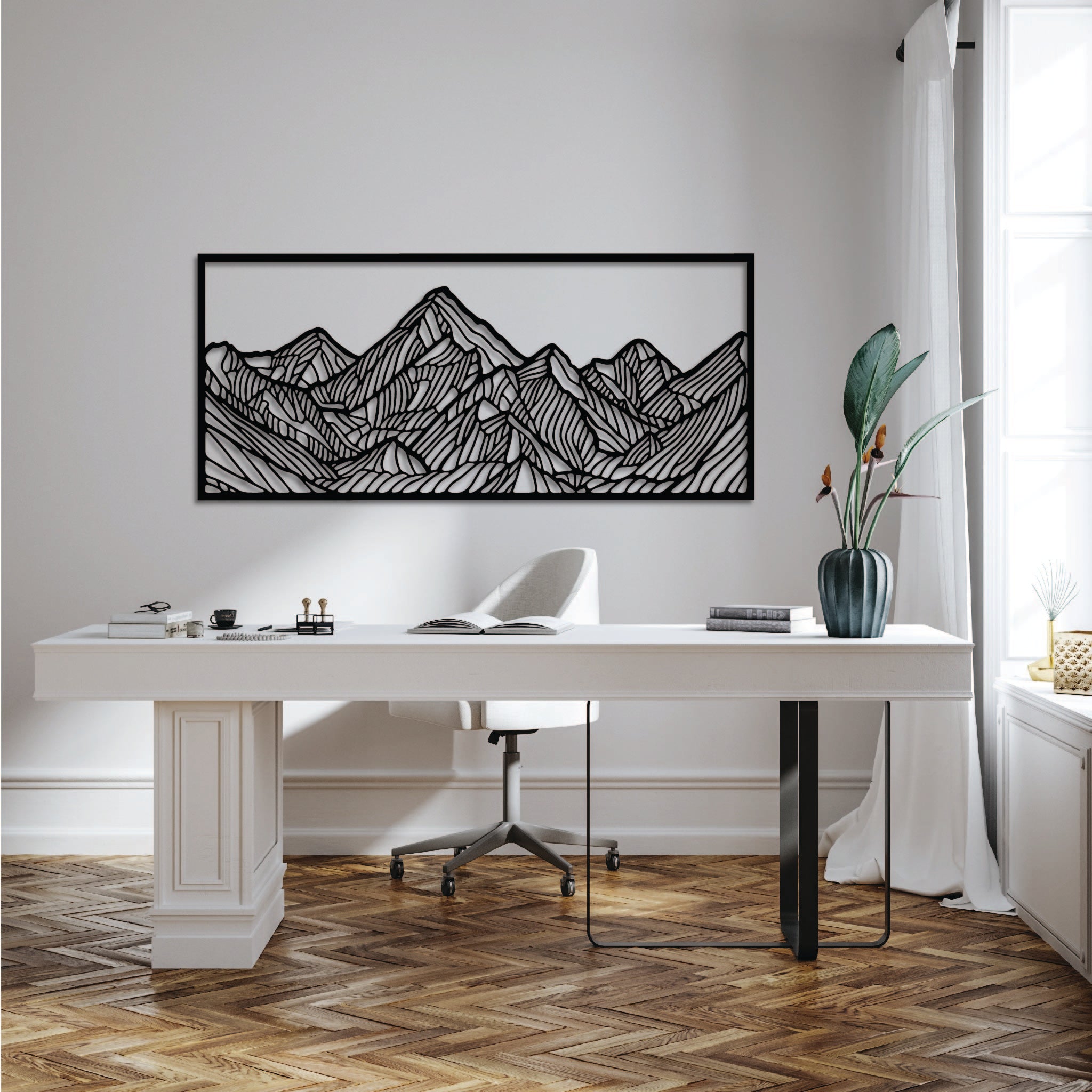 Himalayan Mountains - Metal Wall Art