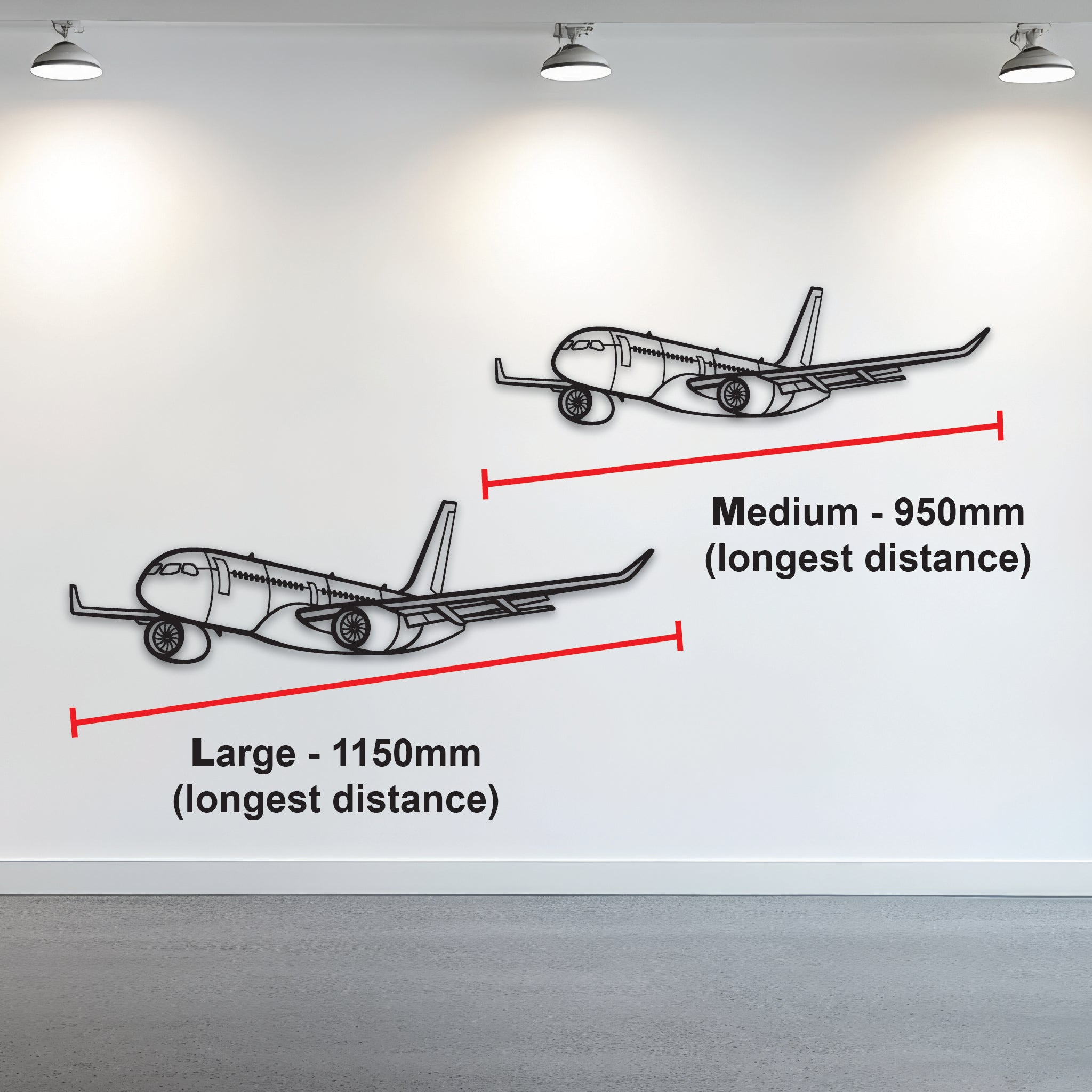 Custom Plane - Metal Wall Art