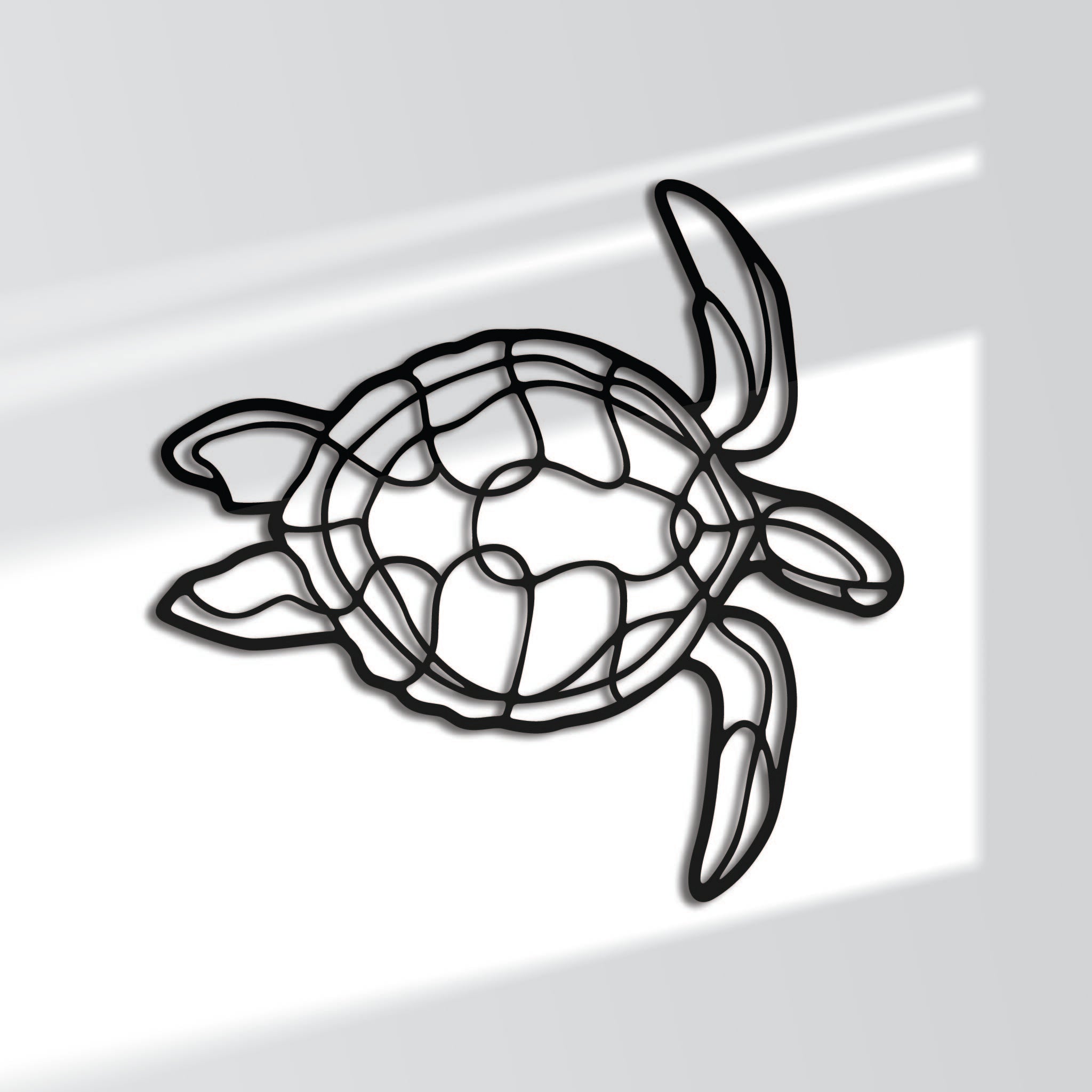 Turtle - Metal Wall Art