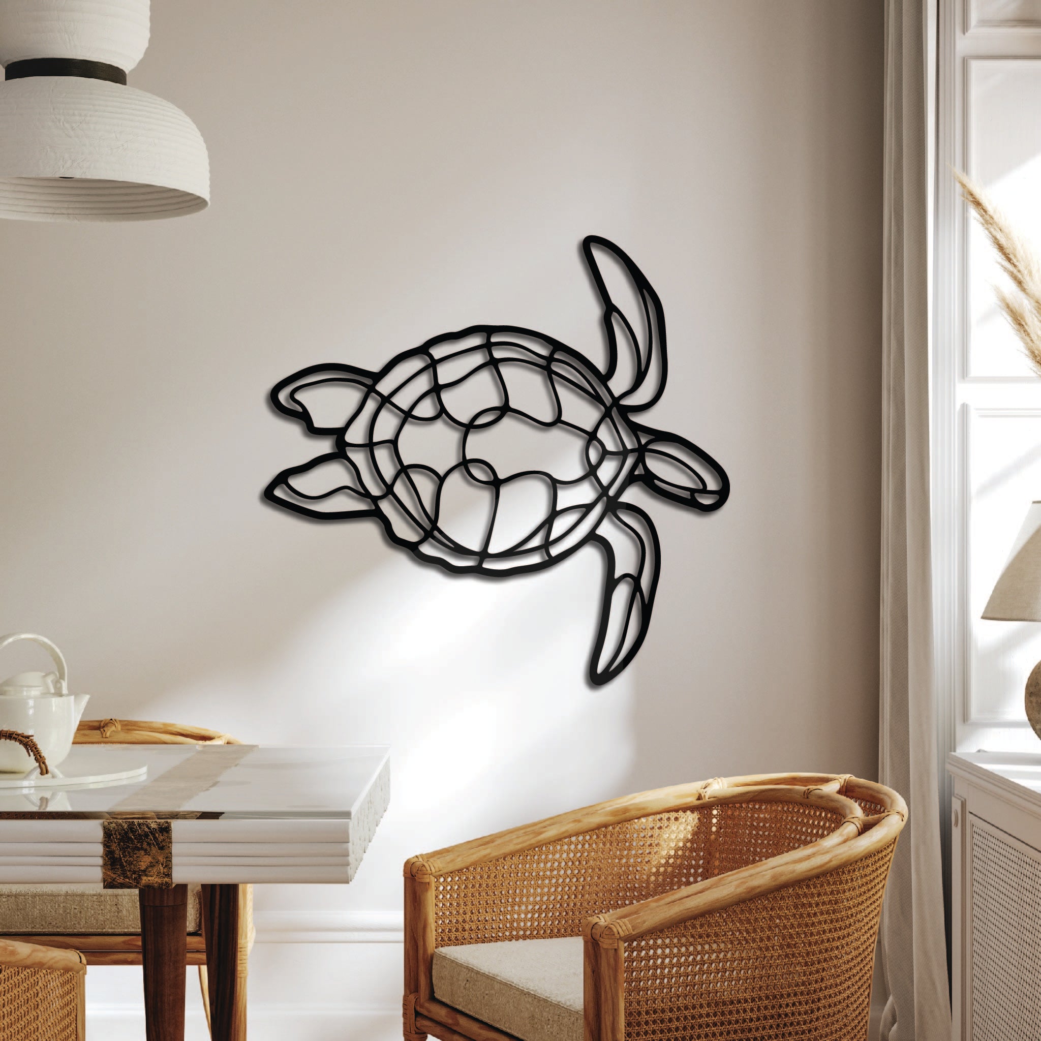 Turtle - Metal Wall Art