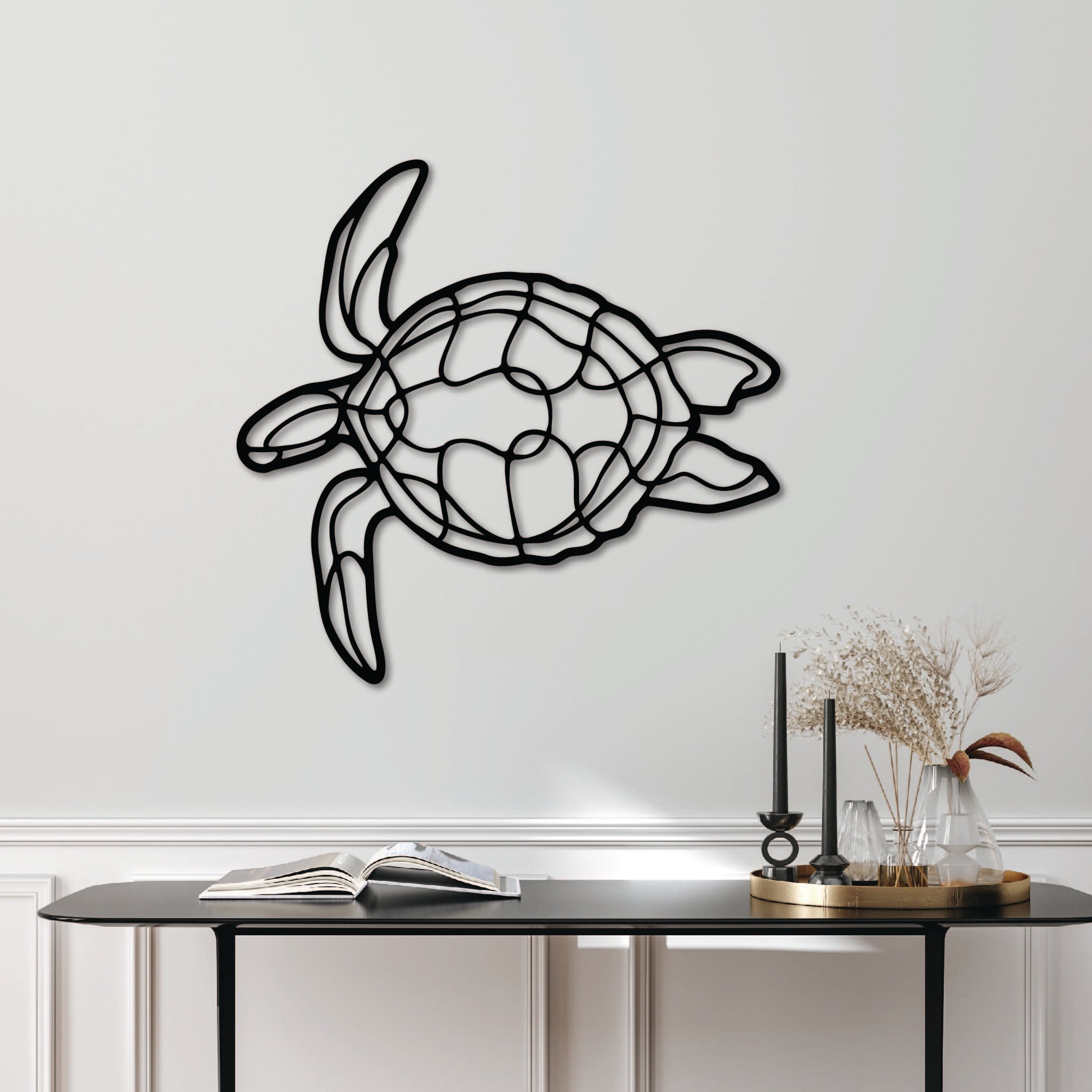 Turtle - Metal Wall Art