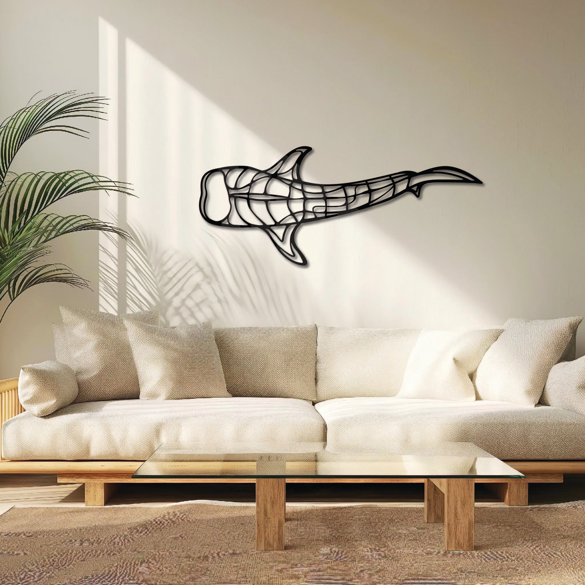 Whale Shark - Metal Wall Art