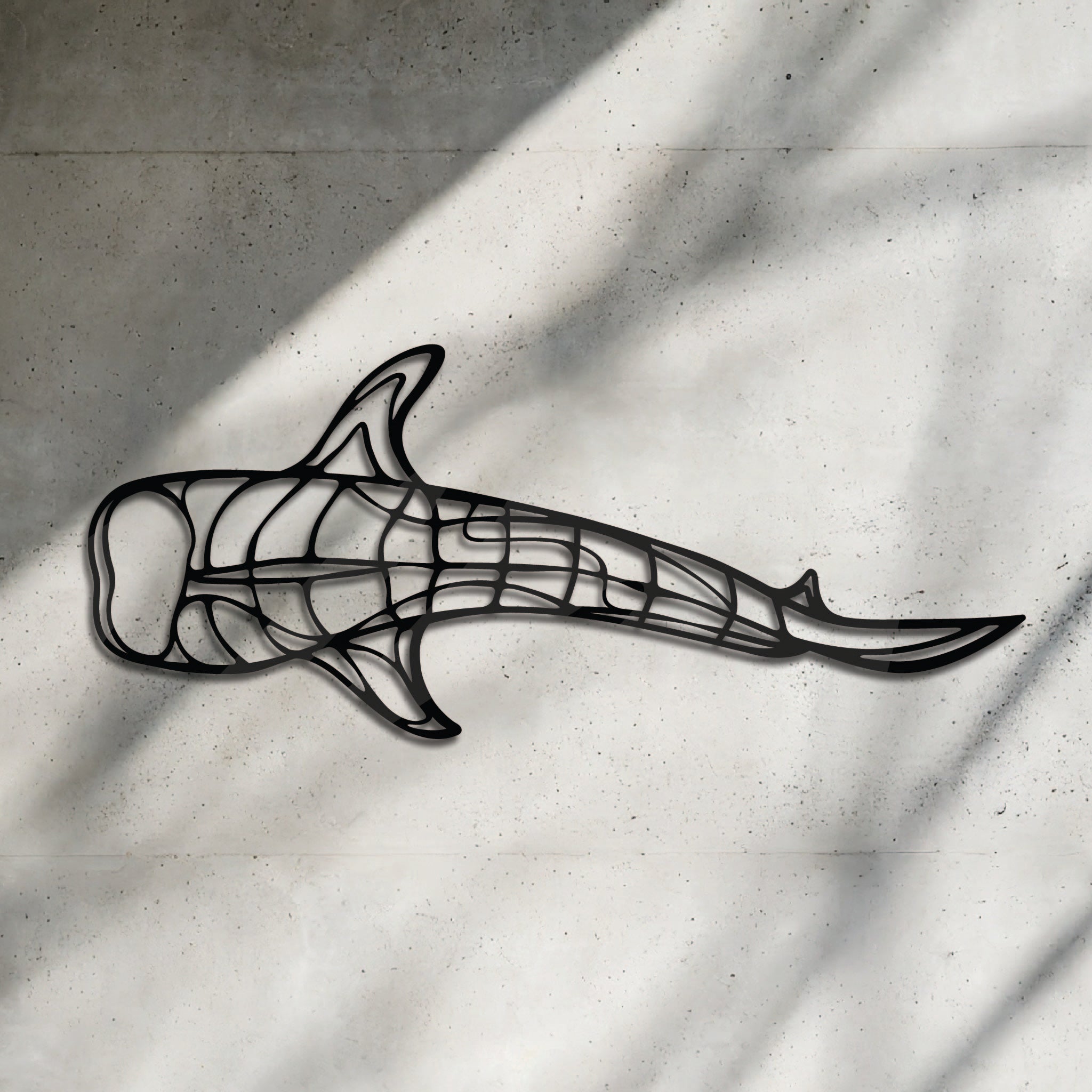 Whale Shark - Metal Wall Art