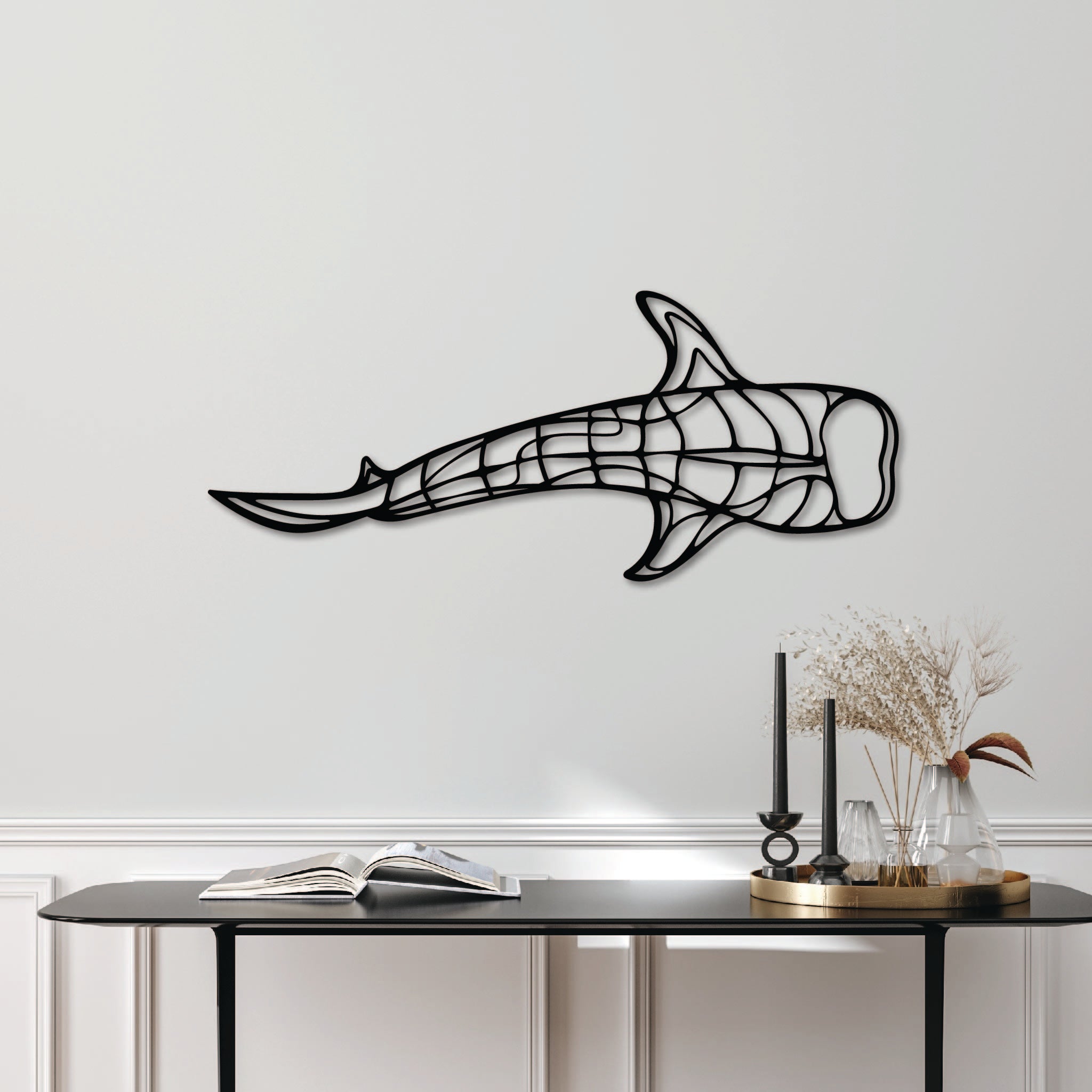 Whale Shark - Metal Wall Art