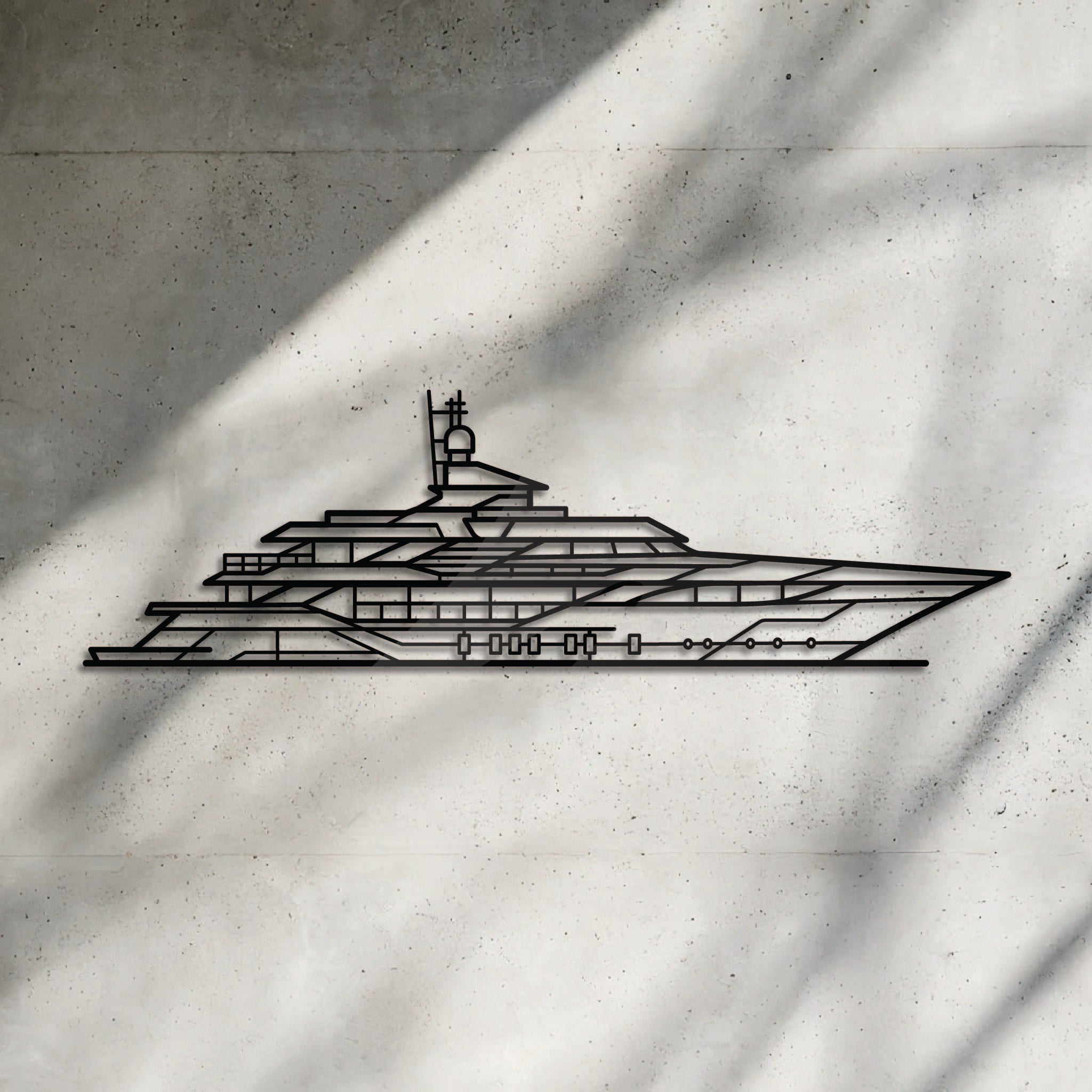 Yacht - Metal Wall Art