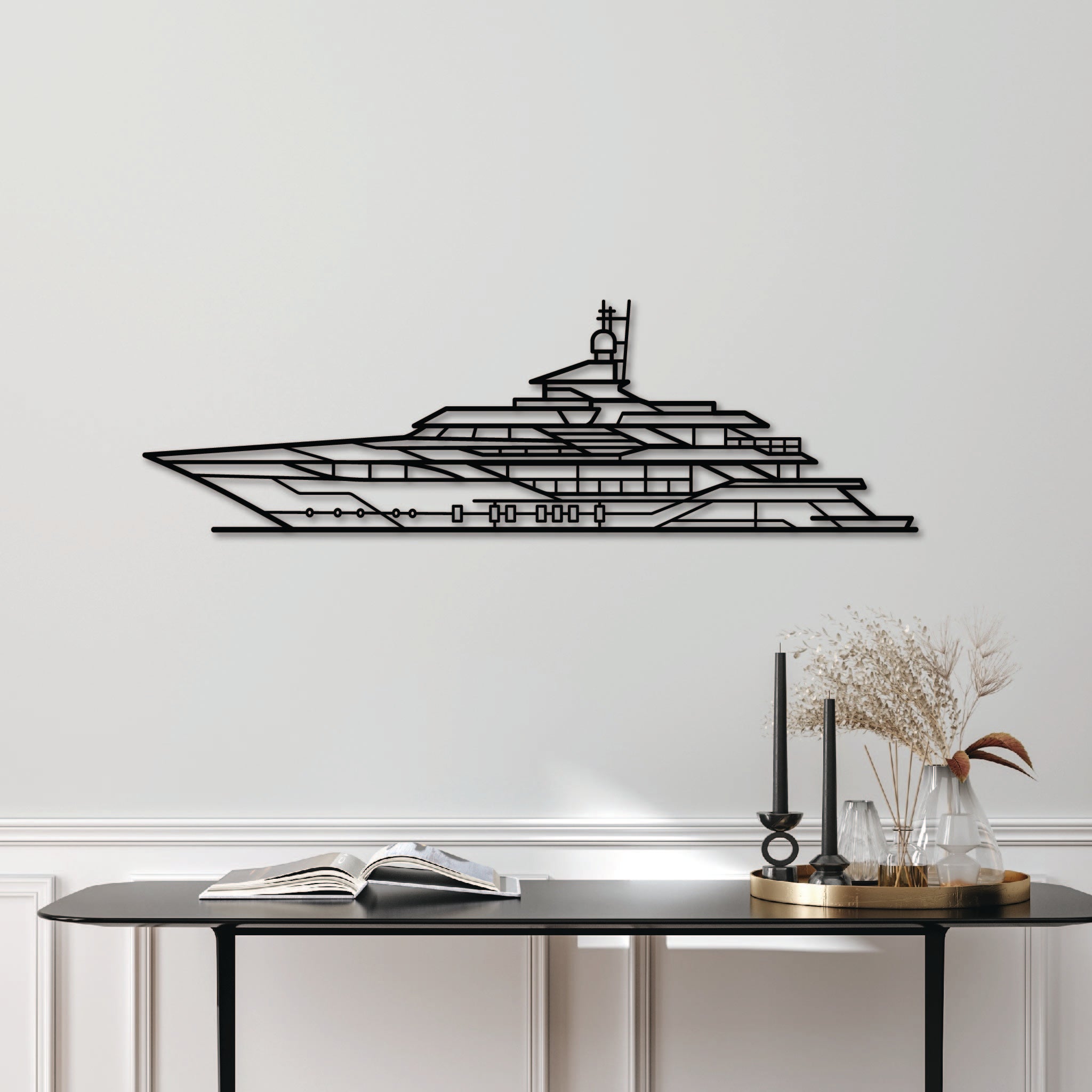 Yacht - Metal Wall Art